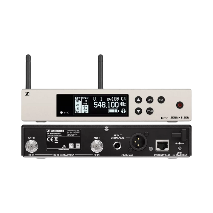 Sennheiser EM 100 G4-A1 Wireless Microphone System Receiver — Being Shipped