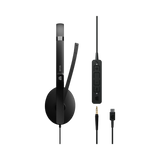 EPOS ADAPT 165T USB-C II Wired Stereo Headset (Black) — Being Shipped