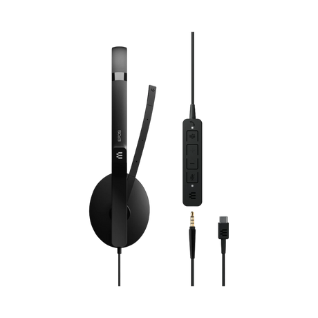 EPOS ADAPT 165T USB-C II Wired Stereo Headset (Black) — Being Shipped