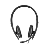 Sennheiser SC 165 Binaural On-Ear Headset with Noise-Cancelling Mic — Being Shipped