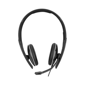 Sennheiser SC 165 Binaural On-Ear Headset with Noise-Cancelling Mic — Being Shipped