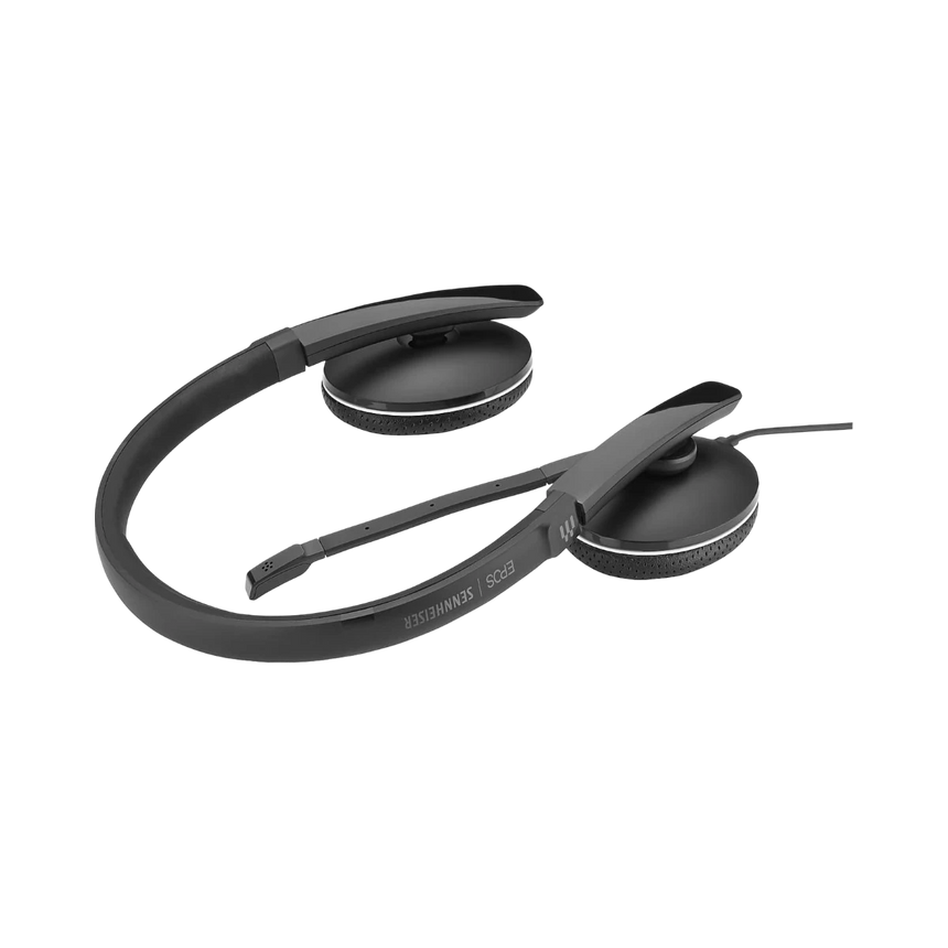 Sennheiser SC 165 Binaural On-Ear Headset with Noise-Cancelling Mic — Being Shipped