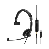 EPOS IMPACT SC 45 USB MS Mono On-Ear PC Headset (Black) — Being Shipped