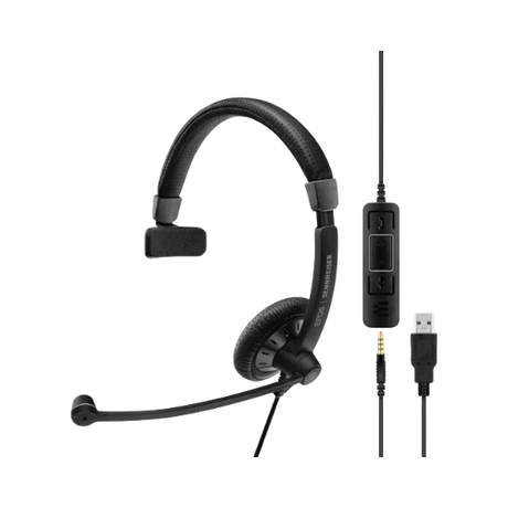 EPOS IMPACT SC 45 USB MS Mono On-Ear PC Headset (Black) — Being Shipped