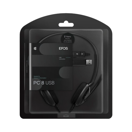 EPOS PC 8 USB Over-the-Head Stereo VoIP Headset — Being Shipped
