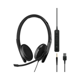 EPOS ADAPT 165T USB II 3.5mm Jack Wired Stereo Headset — Being Shipped