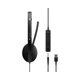 EPOS ADAPT 165T USB II 3.5mm Jack Wired Stereo Headset — Being Shipped