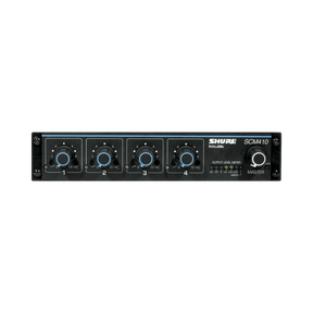 Shure SCM410 4-Channel Automatic Mixer — Being Shipped