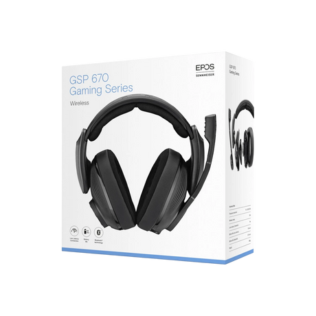EPOS GSP 670 7.1 Surround Sound Wireless Gaming Headset — Being Shipped