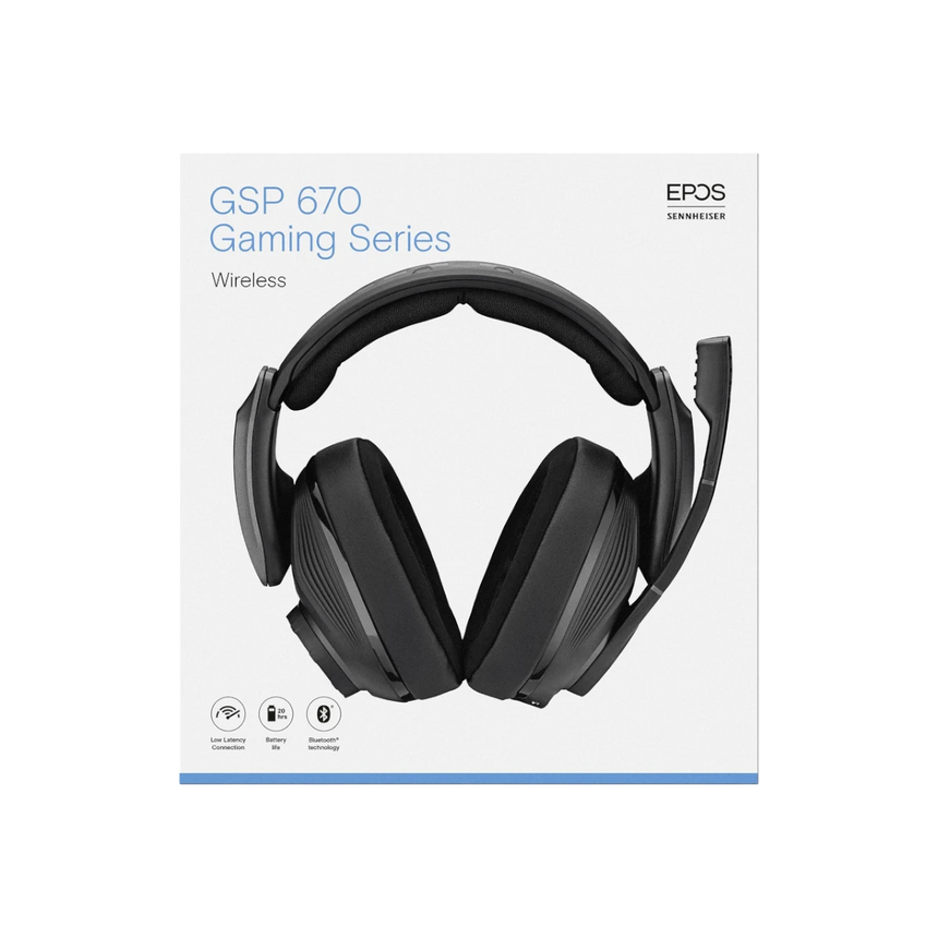 EPOS GSP 670 7.1 Surround Sound Wireless Gaming Headset — Being Shipped