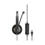 EPOS IMPACT SC 30 USB ML Mono On-Ear PC Headset (Black/Orange) — Being Shipped