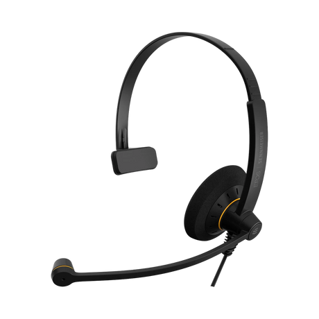 EPOS IMPACT SC 30 USB ML Mono On-Ear PC Headset (Black/Orange) — Being Shipped
