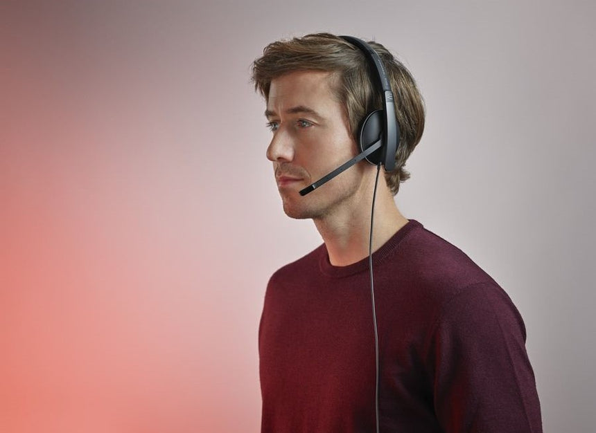 Sennheiser SC 135 USB 3.5mm Jack Wired Headset — Being Shipped