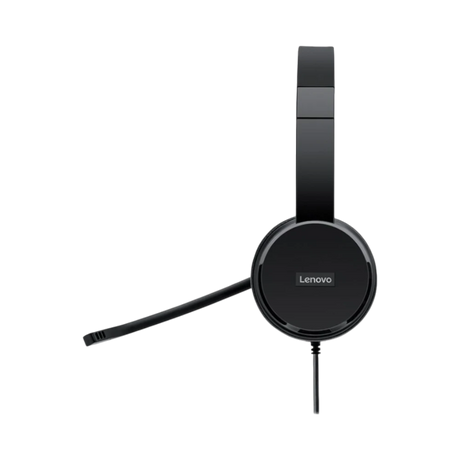 Lenovo 100 Stereo USB Wired Headset with Boom Mic — Being Shipped