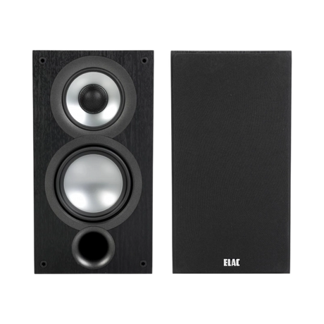 ELAC Uni-Fi 2.0 UB52 3-Way Bookshelf Speakers (Black, Pair) — Being Shipped