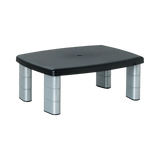 3M MS80B Adjustable Monitor Stand (Black/Silver) — Being Shipped