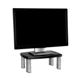 3M MS80B Adjustable Monitor Stand (Black/Silver) — Being Shipped