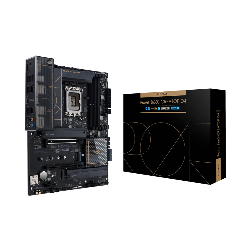ASUS ProArt B660-CREATOR D4 LGA 1700 ATX Motherboard — Being Shipped