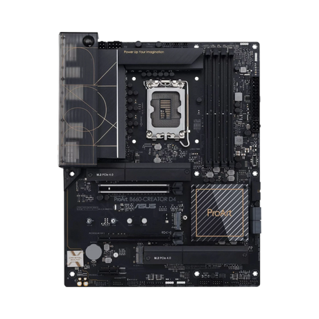ASUS ProArt B660-CREATOR D4 LGA 1700 ATX Motherboard — Being Shipped