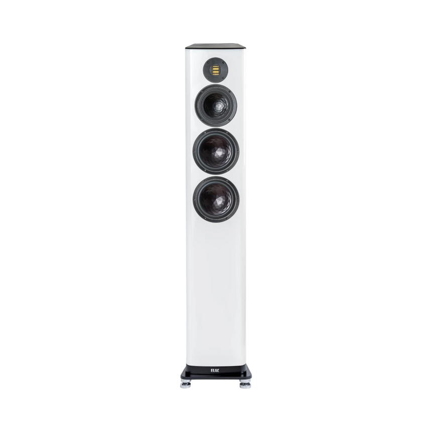 ELAC Vela FS 409 3.5-Way Floorstanding Speaker (Gloss White, Single) — Being Shipped