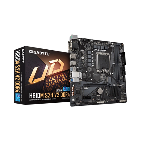 Gigabyte H610M S2H V2 DDR4 LGA 1700 Micro-ATX Motherboard — Being Shipped