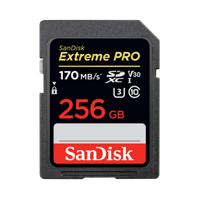 SanDisk Extreme PRO 256GB UHS-I SDXC Memory Card — Being Shipped