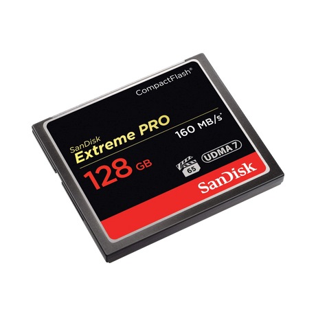 SanDisk Extreme Pro CompactFlash 128GB 160MB/s Memory Card — Being Shipped