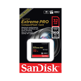 SanDisk Extreme Pro CompactFlash 32GB 160MB/s Memory Card — Being Shipped