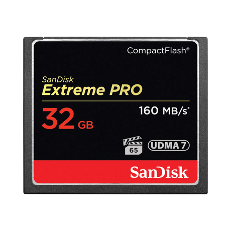 SanDisk Extreme Pro CompactFlash 32GB 160MB/s Memory Card — Being Shipped
