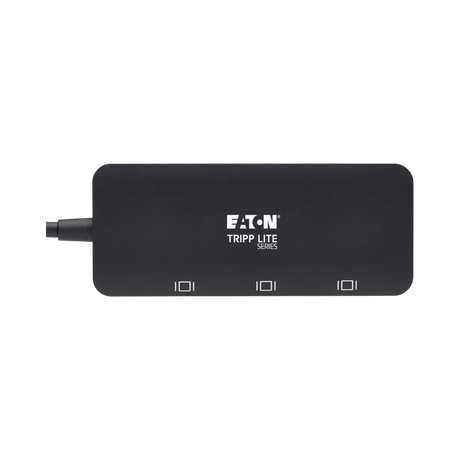Tripp Lite USB-C Adapter, Triple Display, 4K 60 Hz DisplayPort, 8K, HDR, 4:4:4, HDCP 2.2, DP 1.4 Alt Mode, Black — Being Shipped