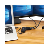 Tripp Lite USB-C Adapter, Triple Display, 4K 60 Hz DisplayPort, 8K, HDR, 4:4:4, HDCP 2.2, DP 1.4 Alt Mode, Black — Being Shipped