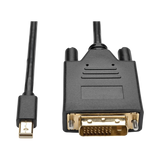 Tripp Lite Mini DisplayPort 1.2 to DVI Active Adapter Cable (M/M), 1080p, 3 ft. (0.9 m) — Being Shipped