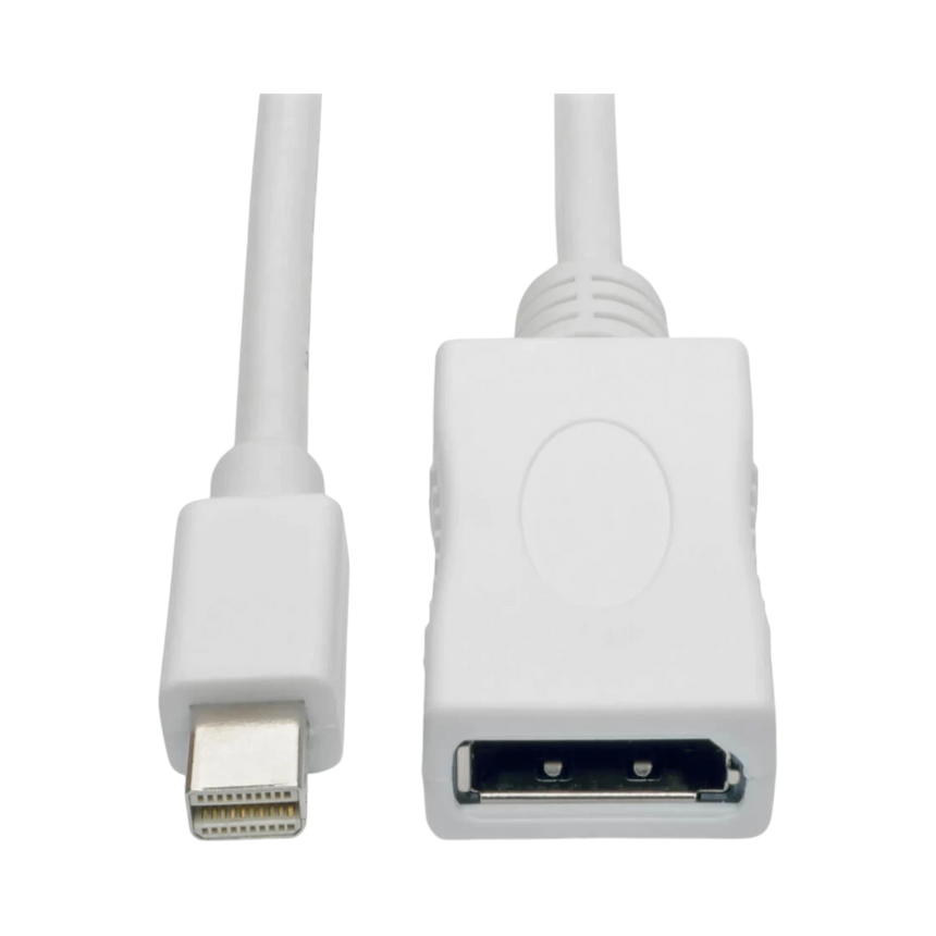 Tripp Lite Keyspan Mini DisplayPort to DisplayPort Adapter Cable (M/F), 4K 60 Hz, DP 1.2, HDCP 2.2, 3 ft. (0.9 m) — Being Shipped