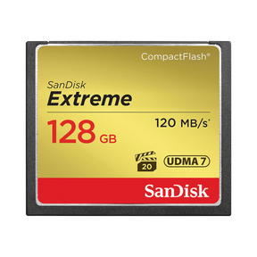 SanDisk Extreme CompactFlash 128GB Memory Card — Being Shipped