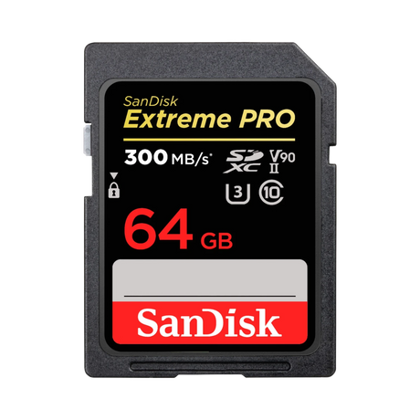 SanDisk Extreme PRO 64GB UHS-II SDXC Memory Card — Being Shipped