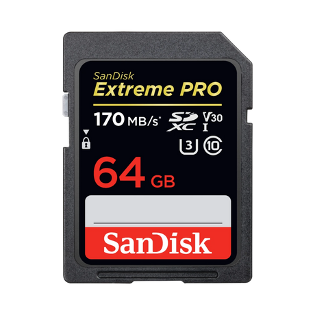 SanDisk Extreme PRO 64GB UHS-I SDXC Memory Card — Being Shipped
