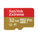 SanDisk Extreme 32GB microSDHC UHS-I Memory Card with SD Adapter — Being Shipped