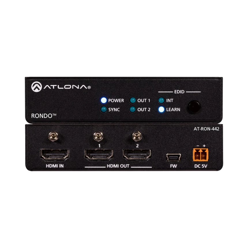 Atlona Rondo 442 4K/HDR 1x2 HDMI Distribution Amplifier — Being Shipped