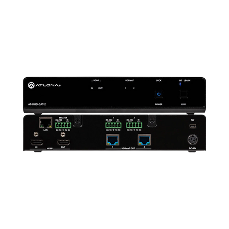 Atlona DCI/UHD 4K HDMI to 2-Output HDBaseT Distribution Amplifier — Being Shipped