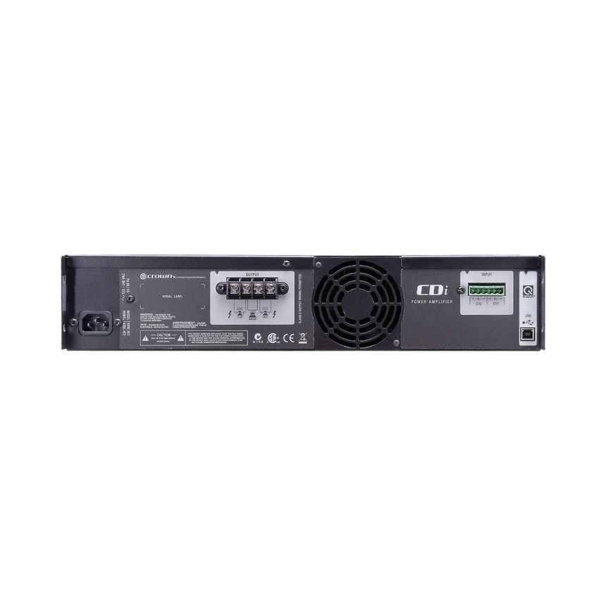 Crown Audio CDi 1000 2-Channel 500W Commercial Amplifier — Being Shipped