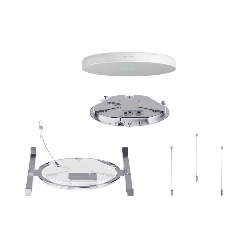 Sennheiser TeamConnect Ceiling Medium Microphone Array with Housing Kit (White) — Being Shipped