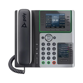 Poly Edge E400 IP Desk Phone with 8-Line Keys & Bluetooth — Being Shipped