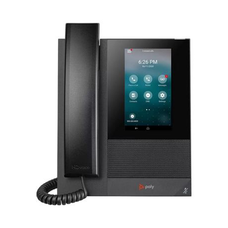 Poly CCX 400 Entry-Level Business Media Phone with Color Touchscreen & Handset — Being Shipped