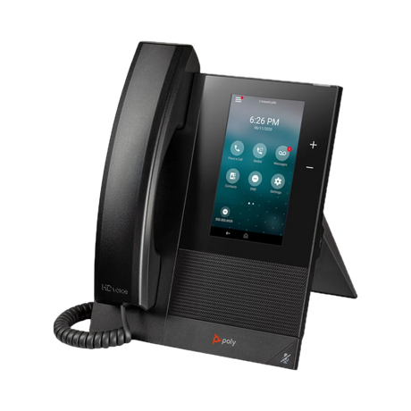 Poly CCX 400 Entry-Level Business Media Phone with Color Touchscreen & Handset — Being Shipped