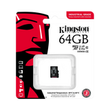 Kingston Industrial 64GB UHS-I microSDXC Memory Card — Being Shipped
