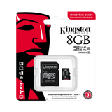 Kingston Industrial 8GB UHS-I microSDHC Memory Card with SD Adapter — Being Shipped