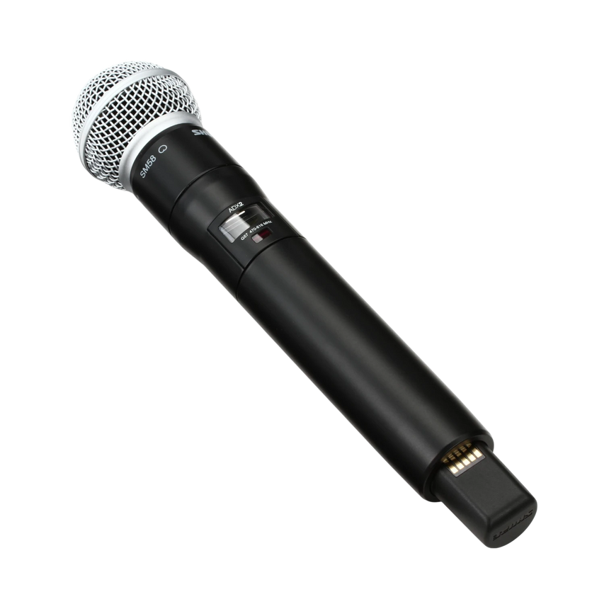Shure ADX2/SM58 Wireless Handheld Microphone Transmitter — Being Shipped