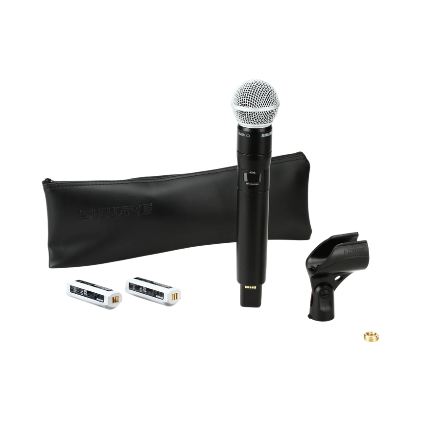 Shure ADX2/SM58 Wireless Handheld Microphone Transmitter — Being Shipped