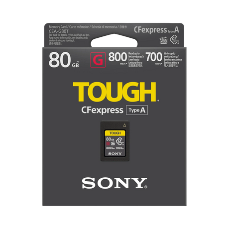 Sony CFexpress 80GB Type A TOUGH Memory Card — Being Shipped