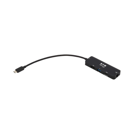 Tripp Lite USB-C Multiport Adapter, 4K 60 Hz HDMI, USB 3.x (5Gbps) Hub Ports, GbE, 100W PD Charging, HDR, HDCP 2.2 — Being Shipped
